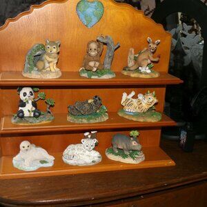 1996 collection protect natures innocents ,Hamilton mint.